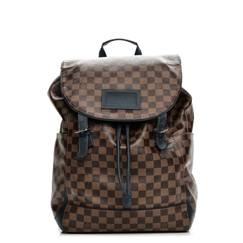 louis vuitton damier ebene runner backpack|Louis Vuitton damier soho backpack.